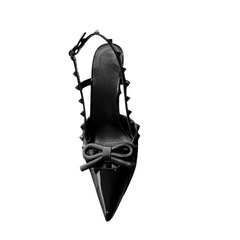 Studded High Heel Sandals - 10cm
