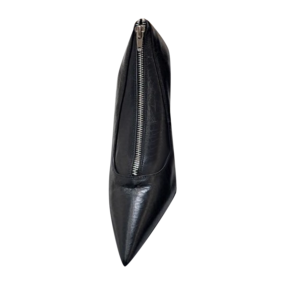 Zip Stiletto High Heel Pumps