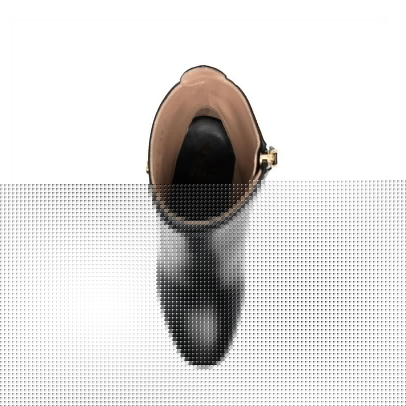 Buckled Block Heel Platform Ankle Boots