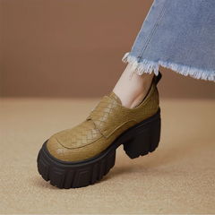 Braided Platform Oxfords