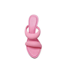 Stiletto High Heel Mules Sandals