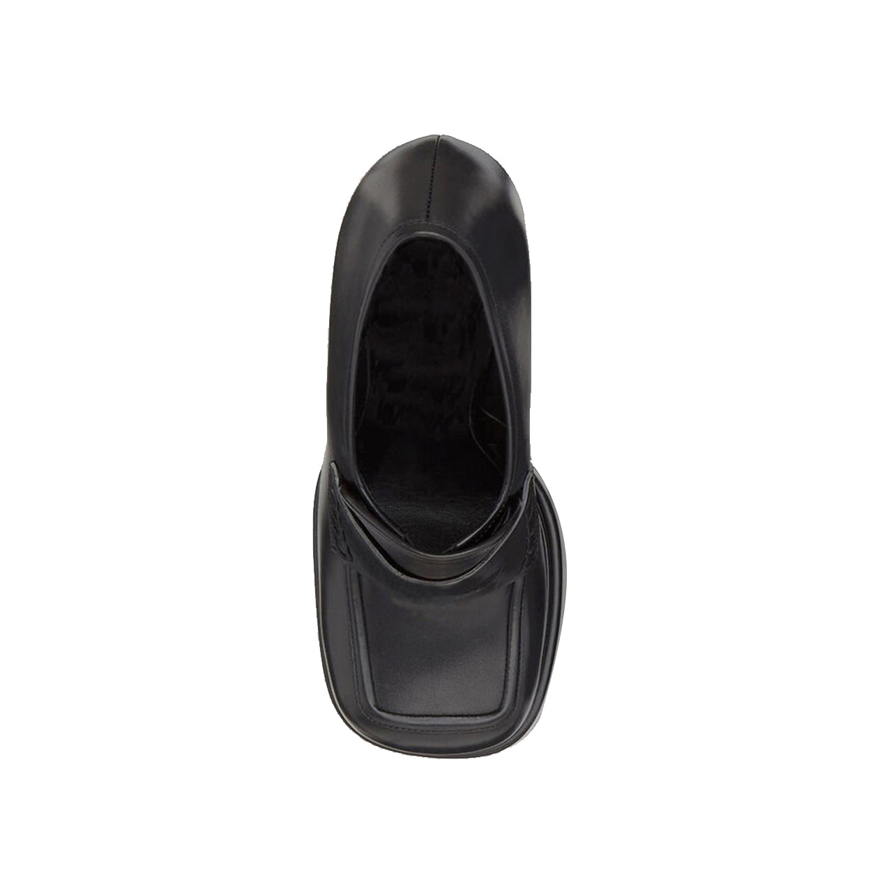 Block Heel Platform Pumps