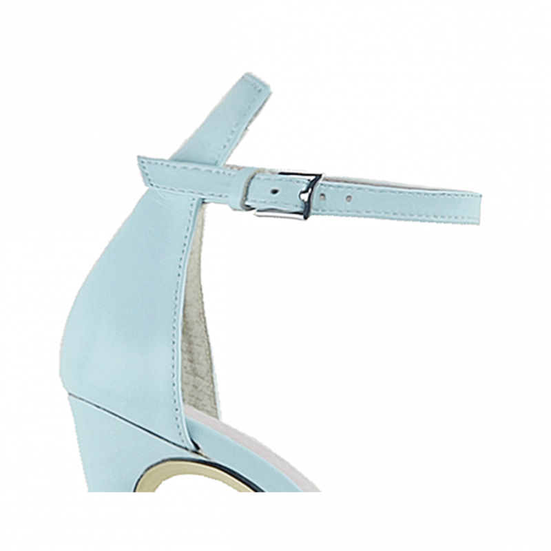Platform Leather High Heel Sandals - 12cm