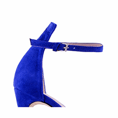 Platform Suede High Heel Sandals - 10cm