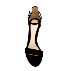 Platform Suede High Heel Sandals - 10cm