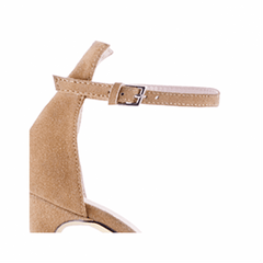 Platform Suede High Heel Sandals - 10cm
