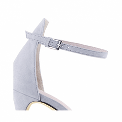 Platform Suede High Heel Sandals - 10cm