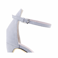 Platform Suede High Heel Sandals - 12cm