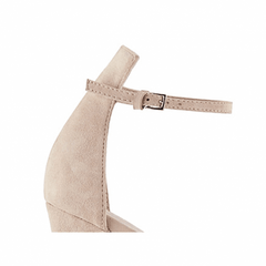 Platform Suede High Heel Sandals - 10cm
