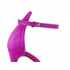 Platform Suede High Heel Sandals - 10cm