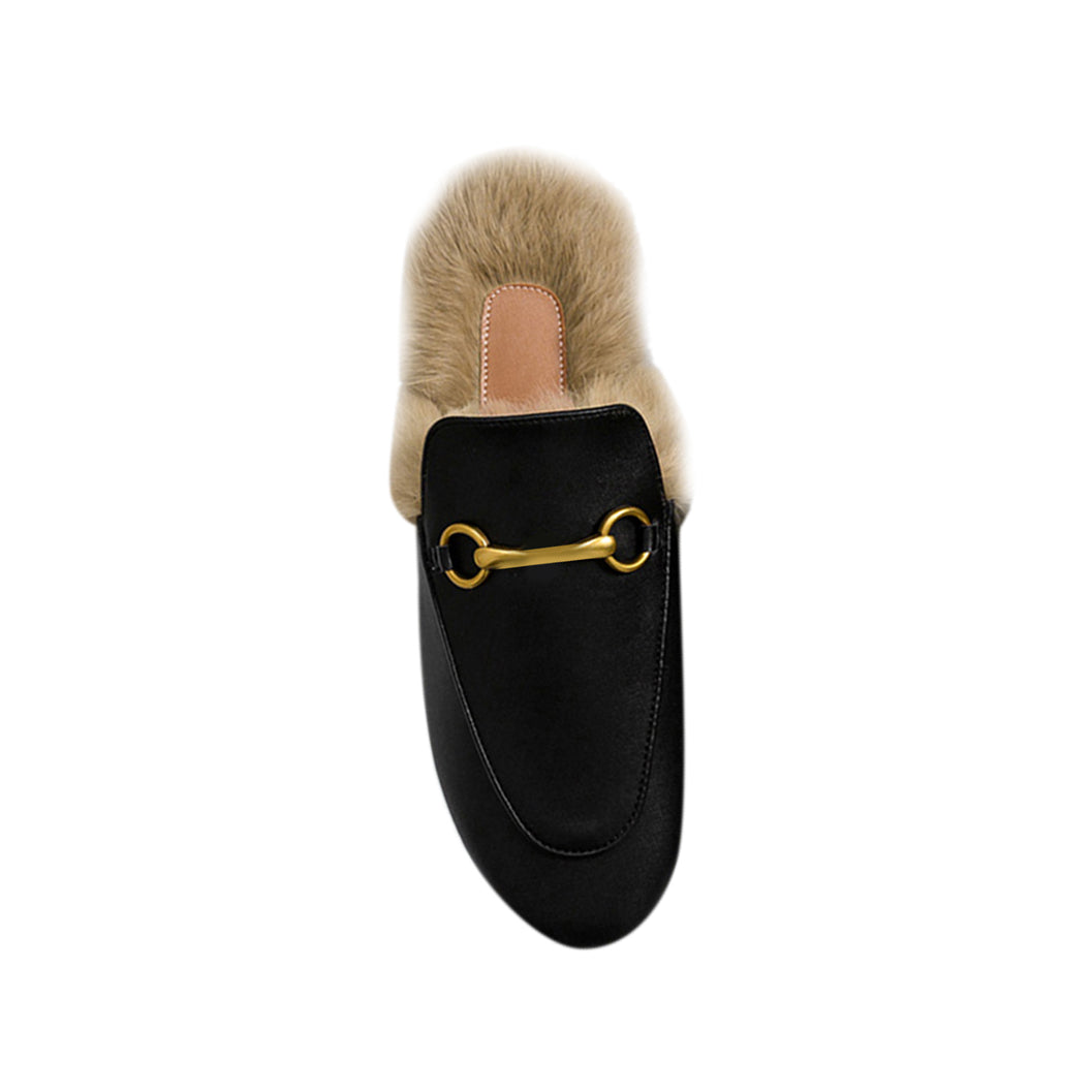 Basic Flat Scarf Slides Slippers