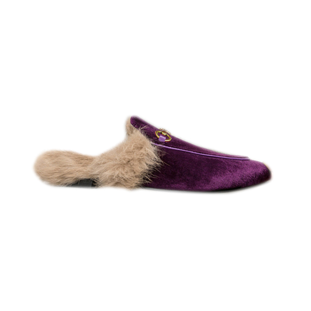 Basic Flat Scarf Slides Slippers