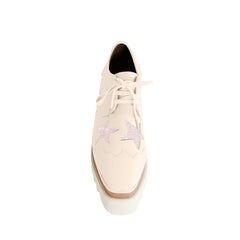 Star Lace Up Oxfords Platform Sneakers