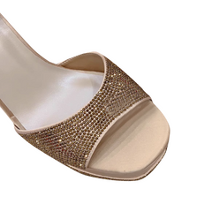 Diamante High Heel Platform Sandals