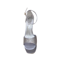Diamante High Heel Platform Sandals