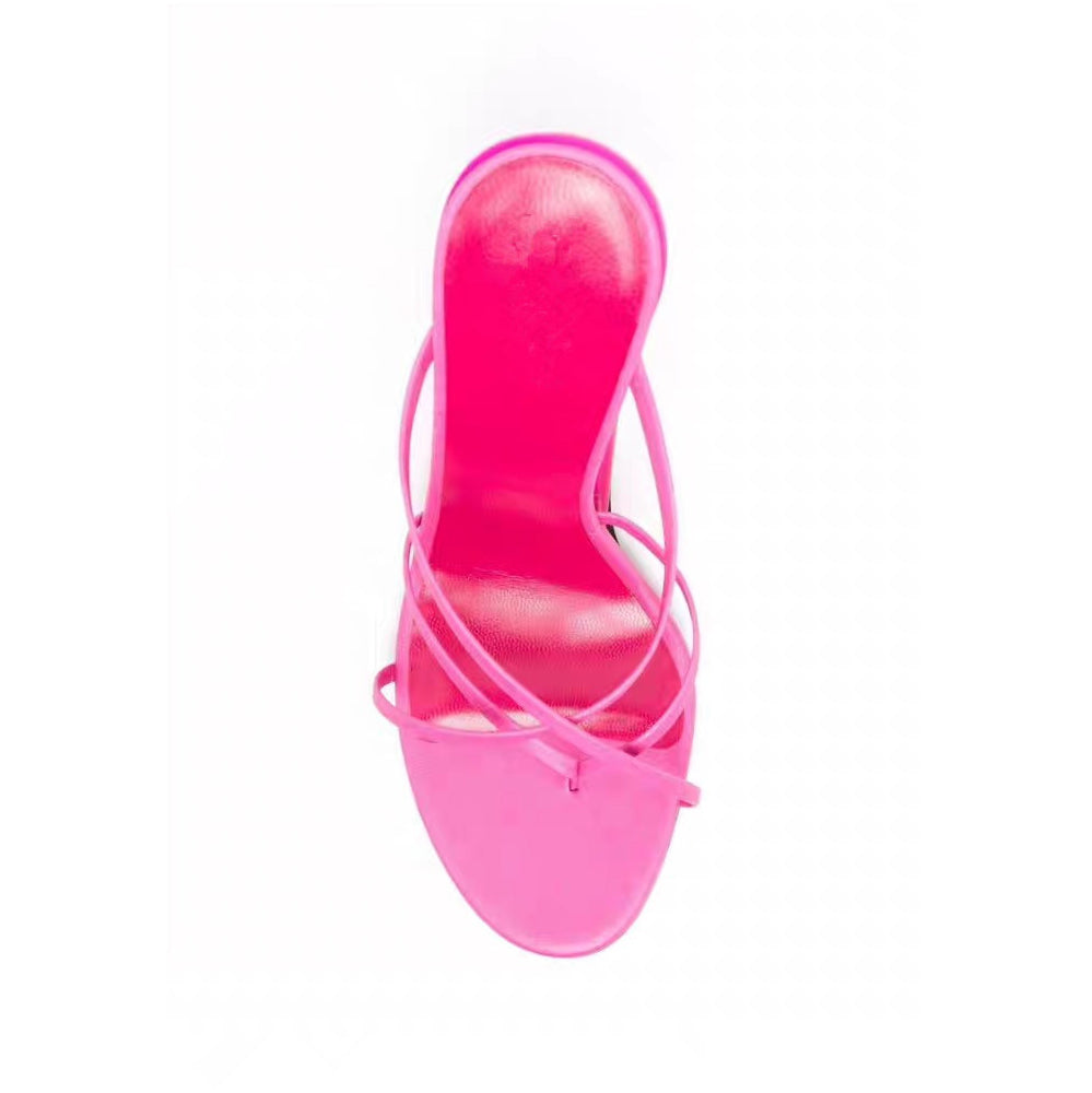 Sculptured Wedged Heel Sandals