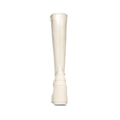 Wedged Heel Knee High Boots