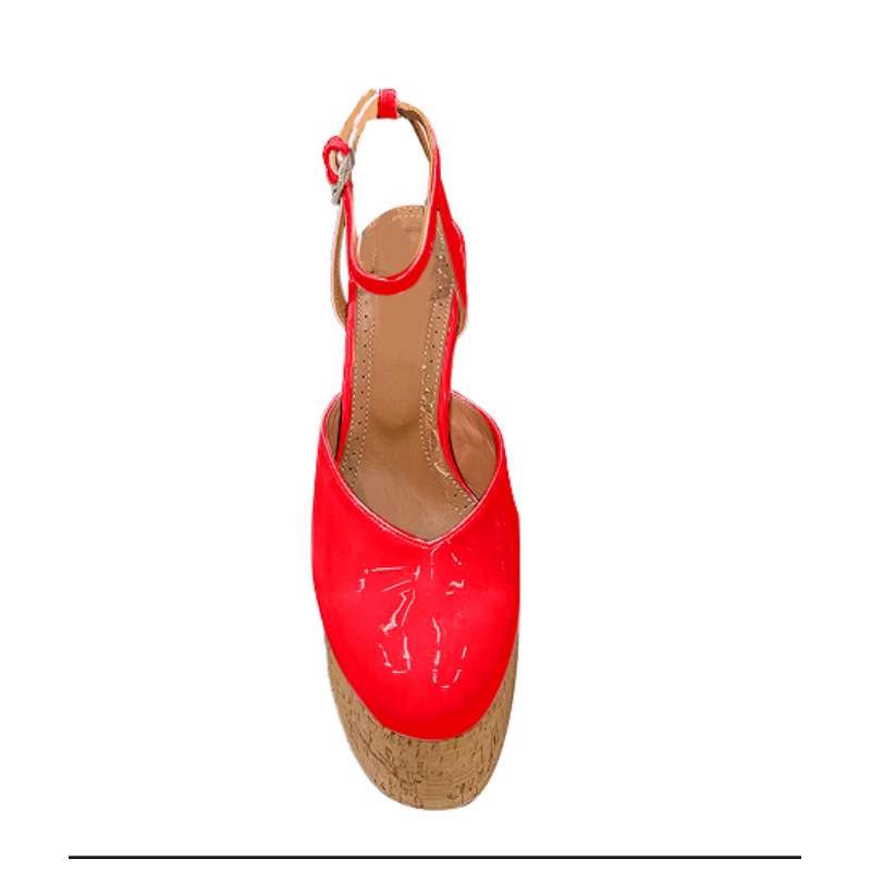 Ankle Strap Platform Wedged Heel Sandals