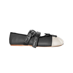 Bow And Buckled Ballet Shoes