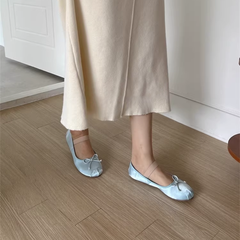 Bow Flat Ballet Shoes
