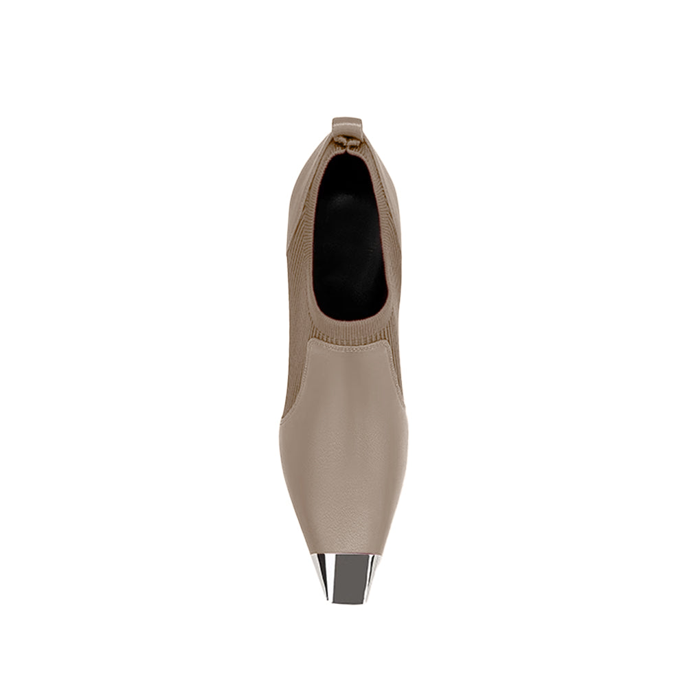 Metal-Plated High Heels - 10cm