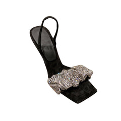 Diamante High Heel Sandals - 10cm
