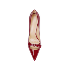 Cut Out High Heel Pumps - 10cm