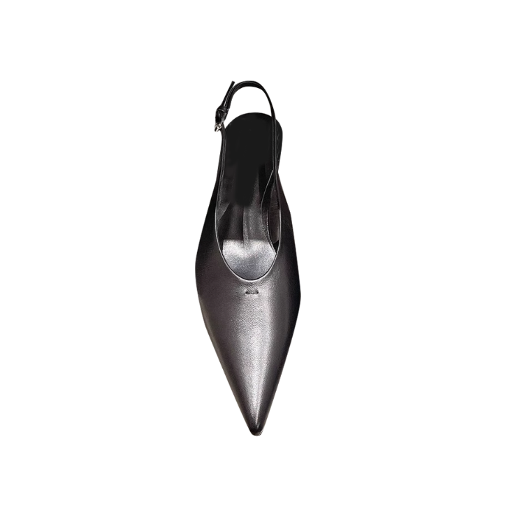 Slingback Kitten Heel Sandals