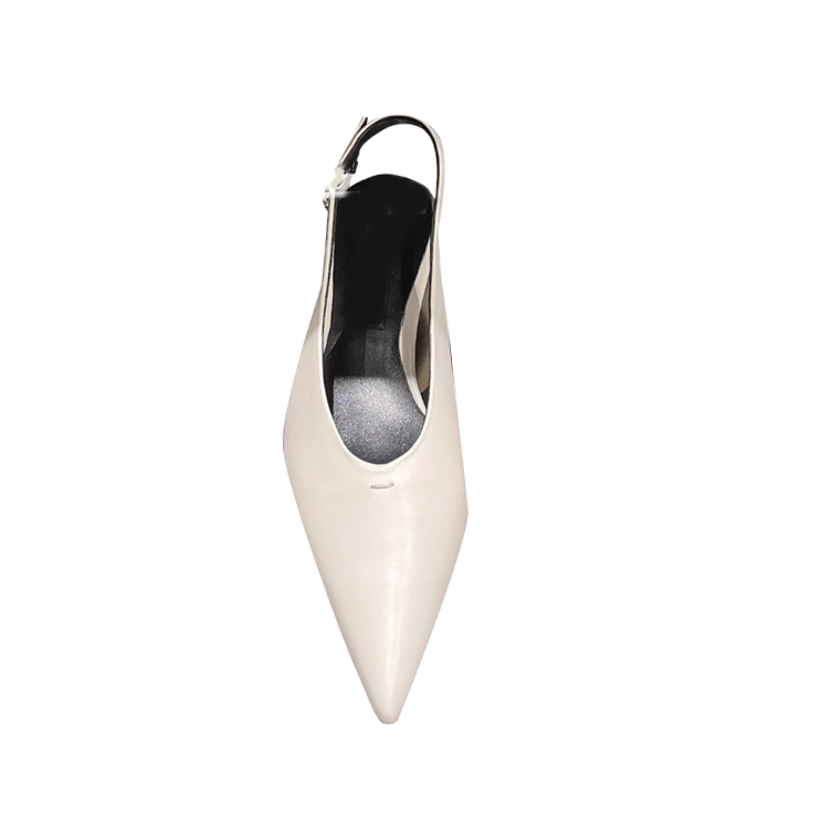 Slingback Kitten Heel Sandals