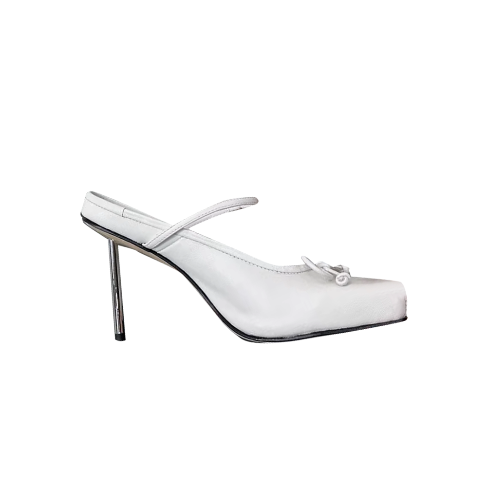 Bow High Heel Mules Pumps - 10cm