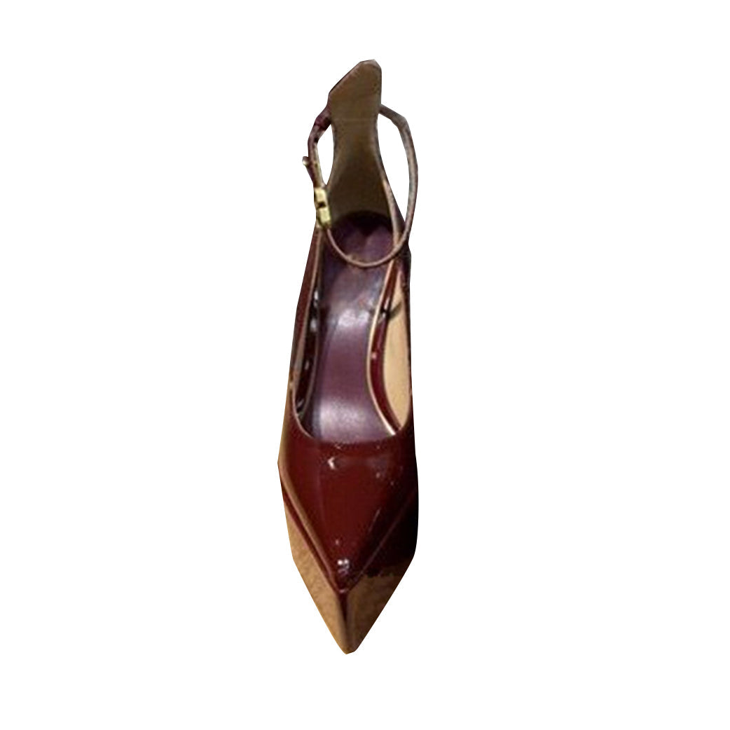 Block Heel Platform Pumps