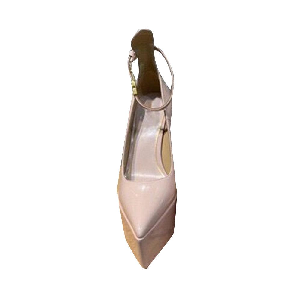 Block Heel Platform Pumps