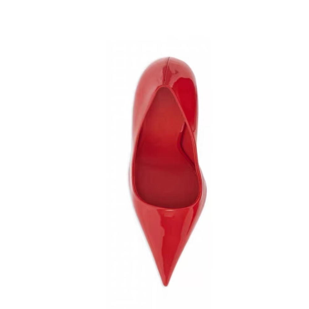 Sculptured Heel Pumps