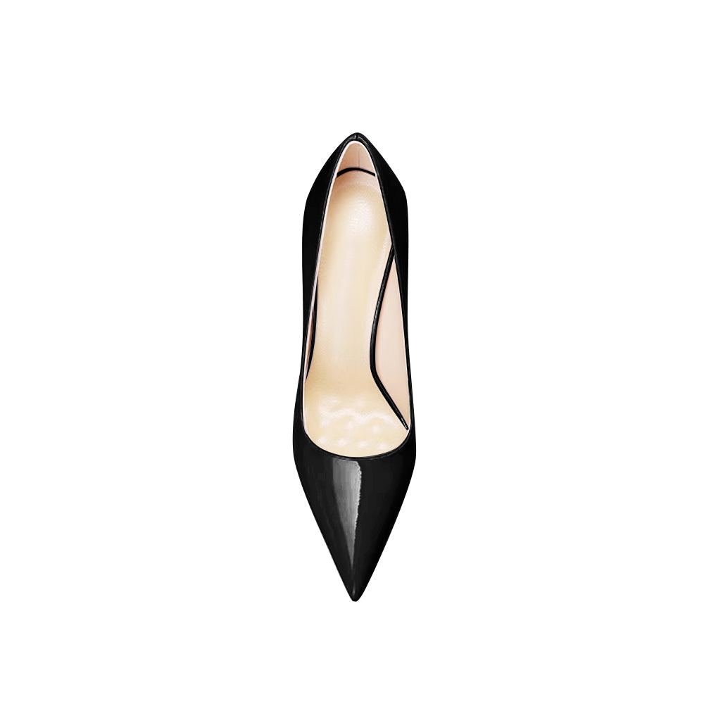 Stiletto High Heel Pumps - 10cm
