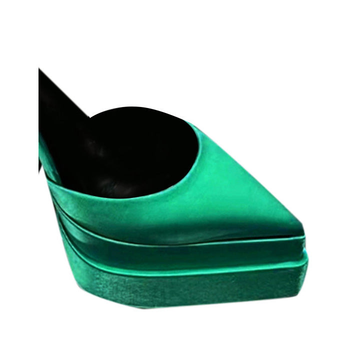 Ankle Strap Block Heel Platform Sandals
