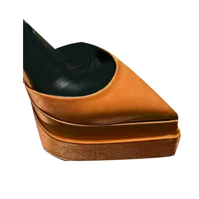 Ankle Strap Block Heel Platform Sandals
