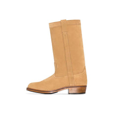Suede Knee High Boots