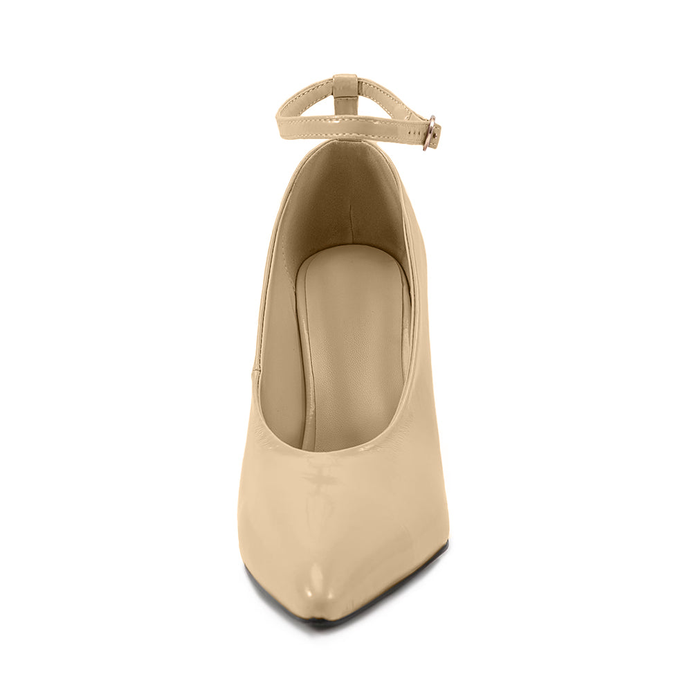 Ankle Strap High Heel Pumps