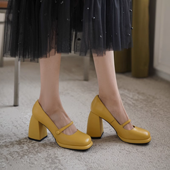 Block Heel Pumps