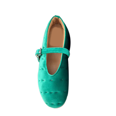 Buckled Flat Ballet Shoes