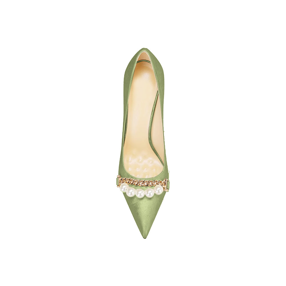 Pearl High Heels Pumps - 10cm