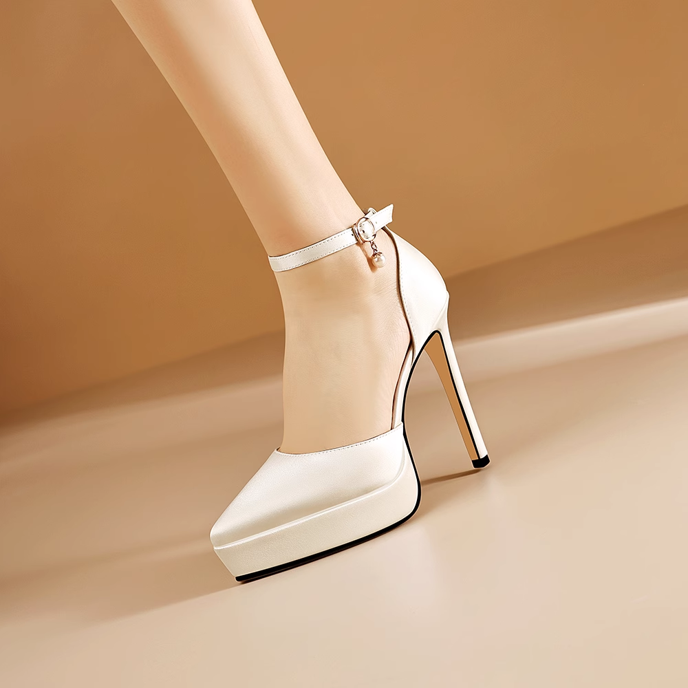 Ankle Strap High Heel Sandals