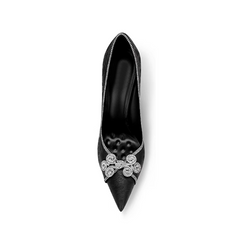 Diamante Stiletto Heel Pumps - 8cm