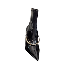Metal Embellished Ankle Boots