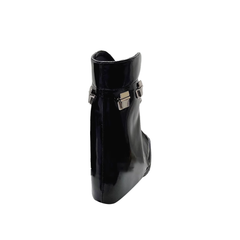 Lock Details Ankle Boots