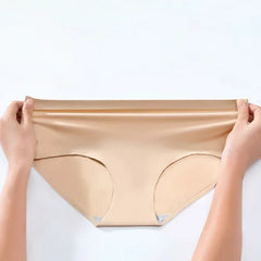 3PCS Ladies Ice Silk Seamless Panties