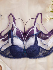 3PCS Sexy Lace Women's Underwear