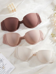 3PCS Summer Strapless Bra
