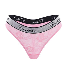 3Pcs Women's Sexy Lace Panties