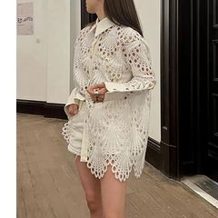 Cut Out Long Shirt